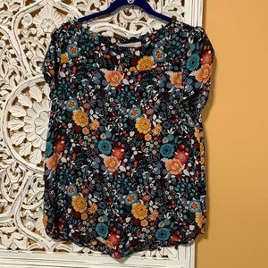 Floral blouse- cute flowers!